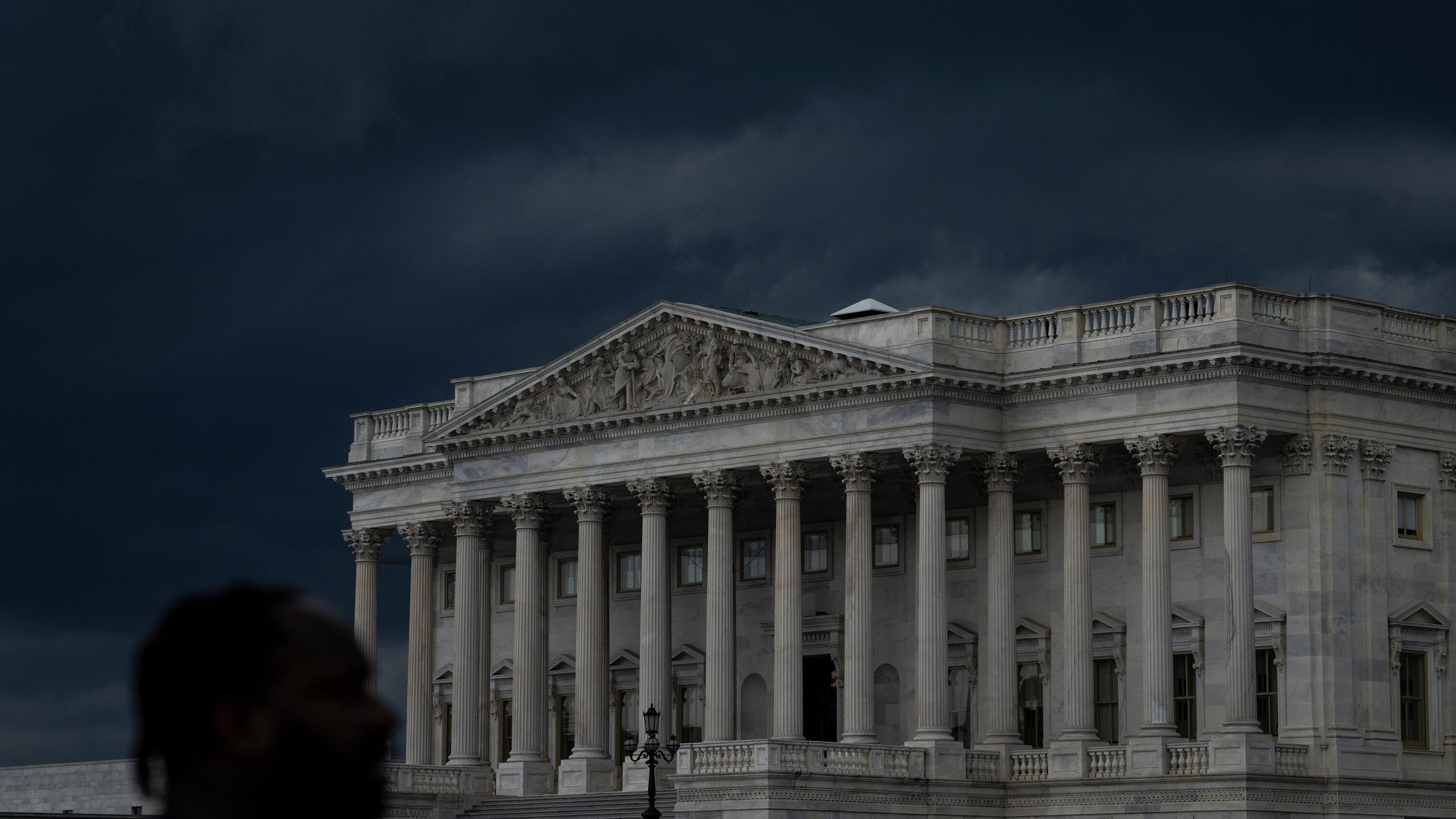 cheskareports's tweet card. Hundreds of flights to Washington were canceled because of severe weather, forcing some members of the House to set off on hourslong drives to the Capitol.