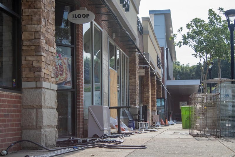 dailytarheel's tweet card. Stormwater from July 6's heavy rains rushed into buildings at Eastgate Crossing, leaving more than five feet of sitting water in multiple storefronts. Most of the shopping center experienced devast...