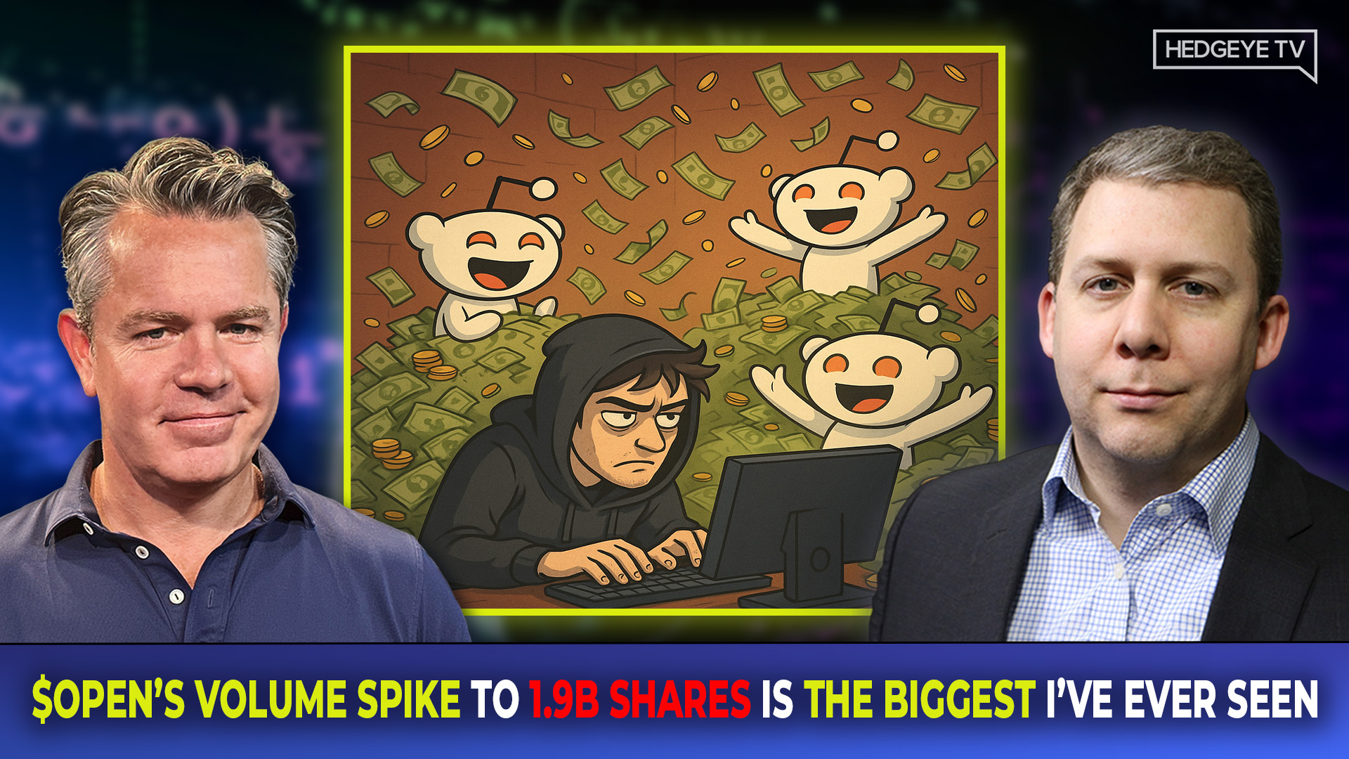 KeithMcCullough's tweet card. Opendoor Technologies ($OPEN), the poster child for broken housing tech, just exploded back into meme-stock madness.