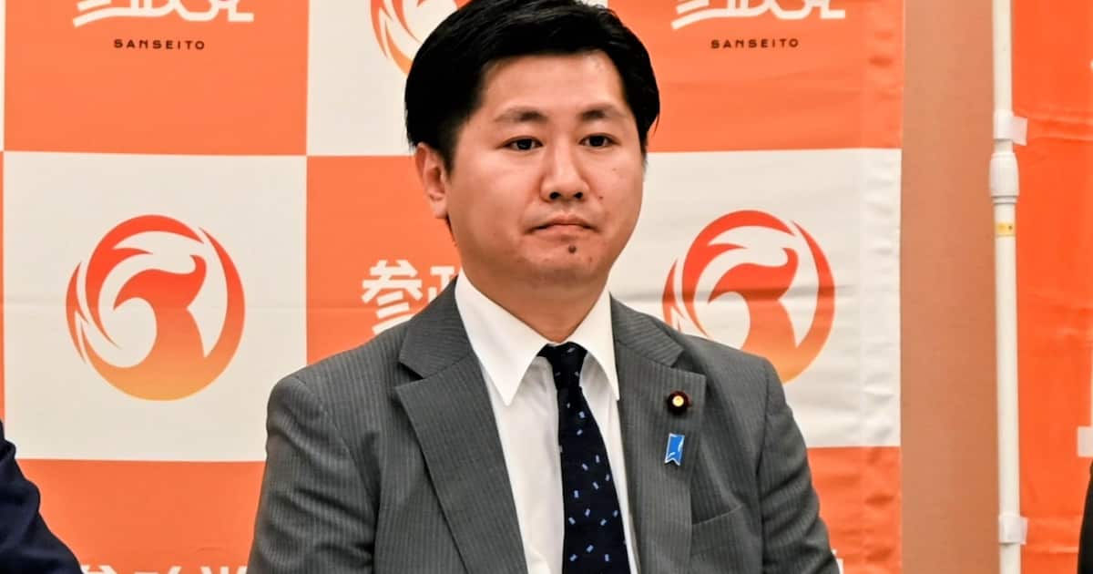 Sankei_news's tweet card. 参政党の鈴木敦衆院議員は23日、X（旧ツイッター）で、不倫疑惑を指摘する週刊誌報道について、「一切の不適切な関係はありません」と否定した。