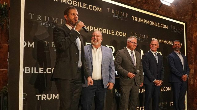 JuliaShapero's tweet card. The Trump family’s new mobile phone venture promises to build its golden smartphones in the U.S., an endeavor that experts warn will be nearly impossible in the current manufacturing environment.&n…