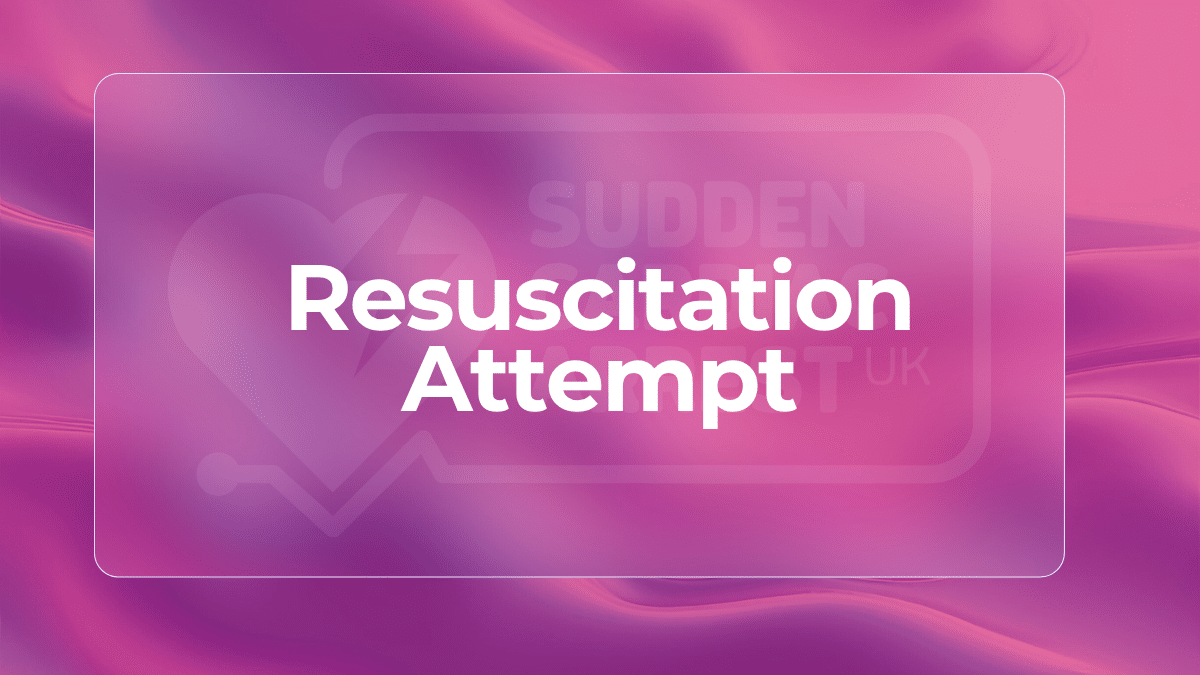 WeAreSCAUK's tweet card. Navigate your feelings after a resuscitation attempt. Discover vital support resources to aid in your emotional recovery.