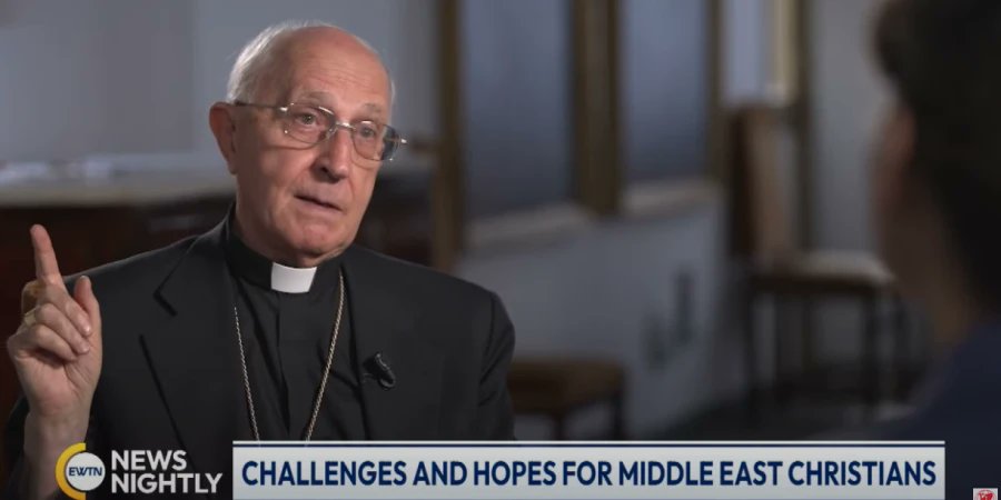 cnalive's tweet card. In a wide‑ranging interview with “EWTN News Nightly,” Cardinal Fernando Filoni underscored that the Middle East remains an area of vital importance.