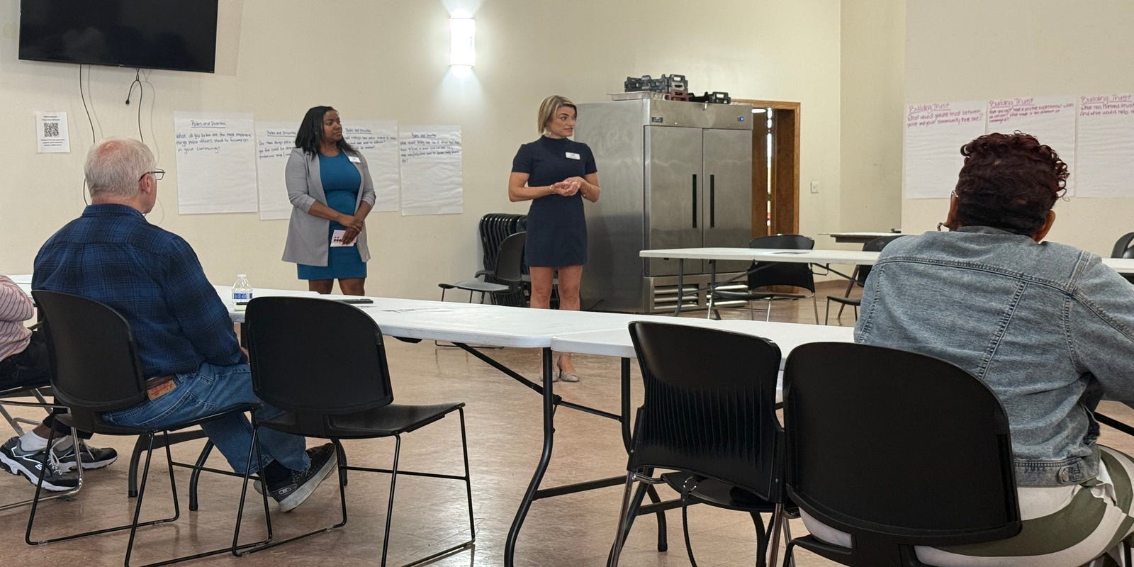 IAMJADEJACKSON's tweet card. Listening sessions of IMPD's Strategic Plan saw low in-person participation, but more than 2,000 residents overall participated with survey option.