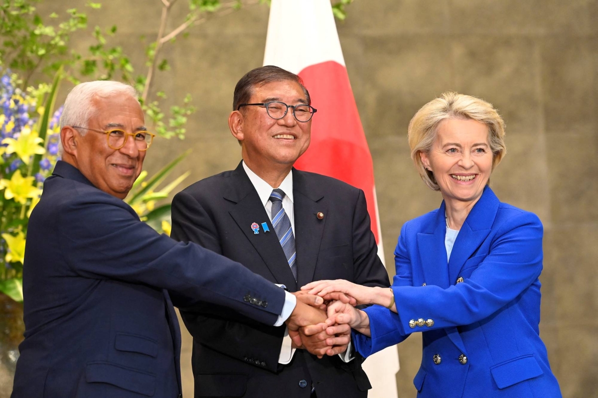 japantimes's tweet card. The new agreement will expand bilateral trade ties, promote business cooperation and explore ways to diversify critical mineral supply chains.