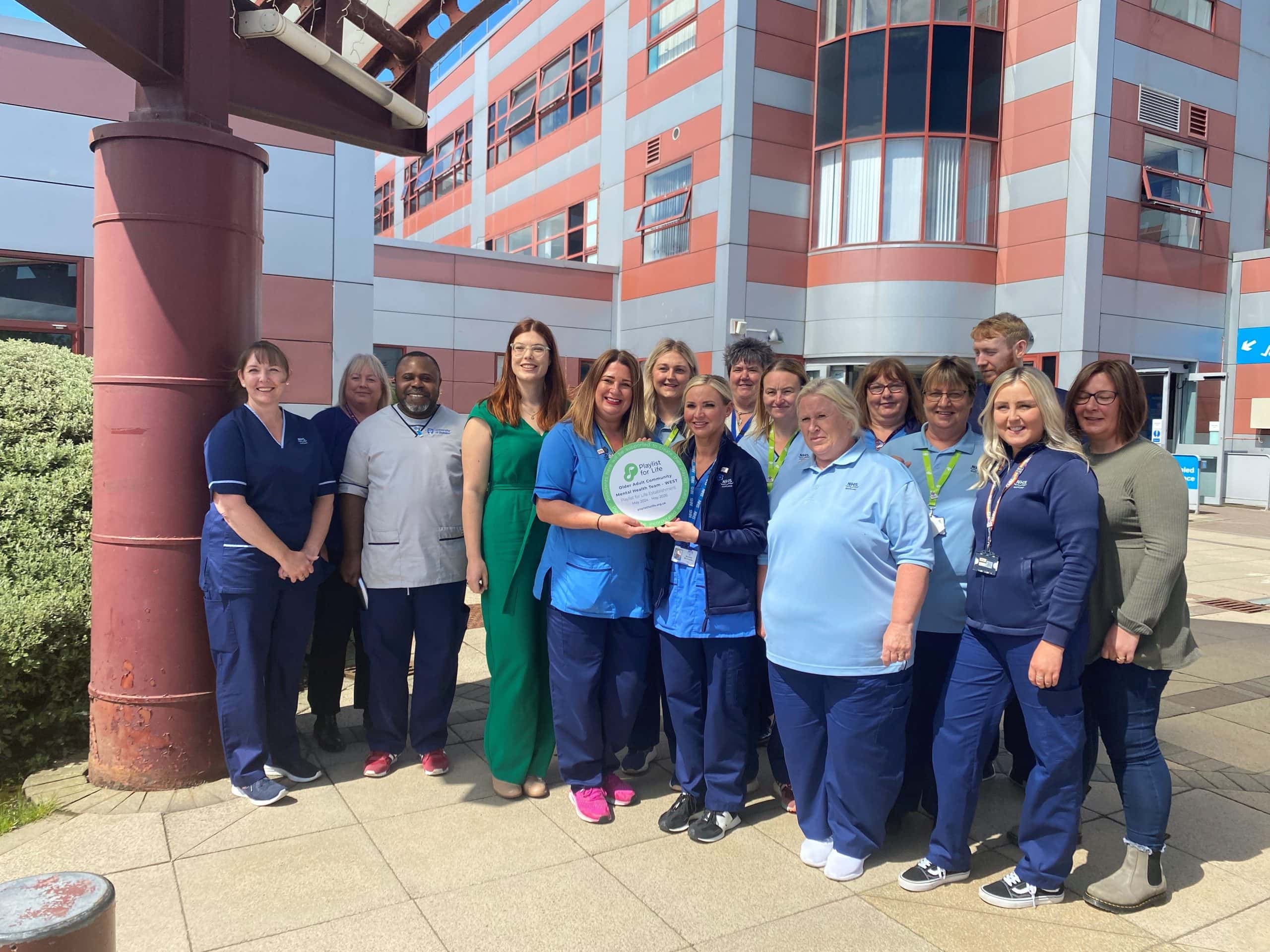 PlaylistforLife's tweet card. A health and social care team working in Fife has reported an 80% reduction in the use of medication since integrating personally meaningful music into their care of people living with dementia. The...