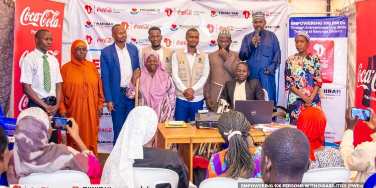 sunrise_ug's tweet card. A group of 100 people with disabilities in Kayunga District have successfully completed a comprehensive training program in retail business management, thanks to a transformative partnership between...