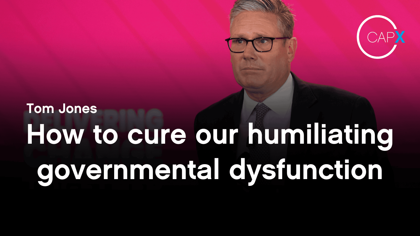CapX's tweet card. A year before the election, if you’d have asked Keir Starmer why government wasn’t working, he would doubtless have replied that it was because the Tories were running it.  But a year after the...