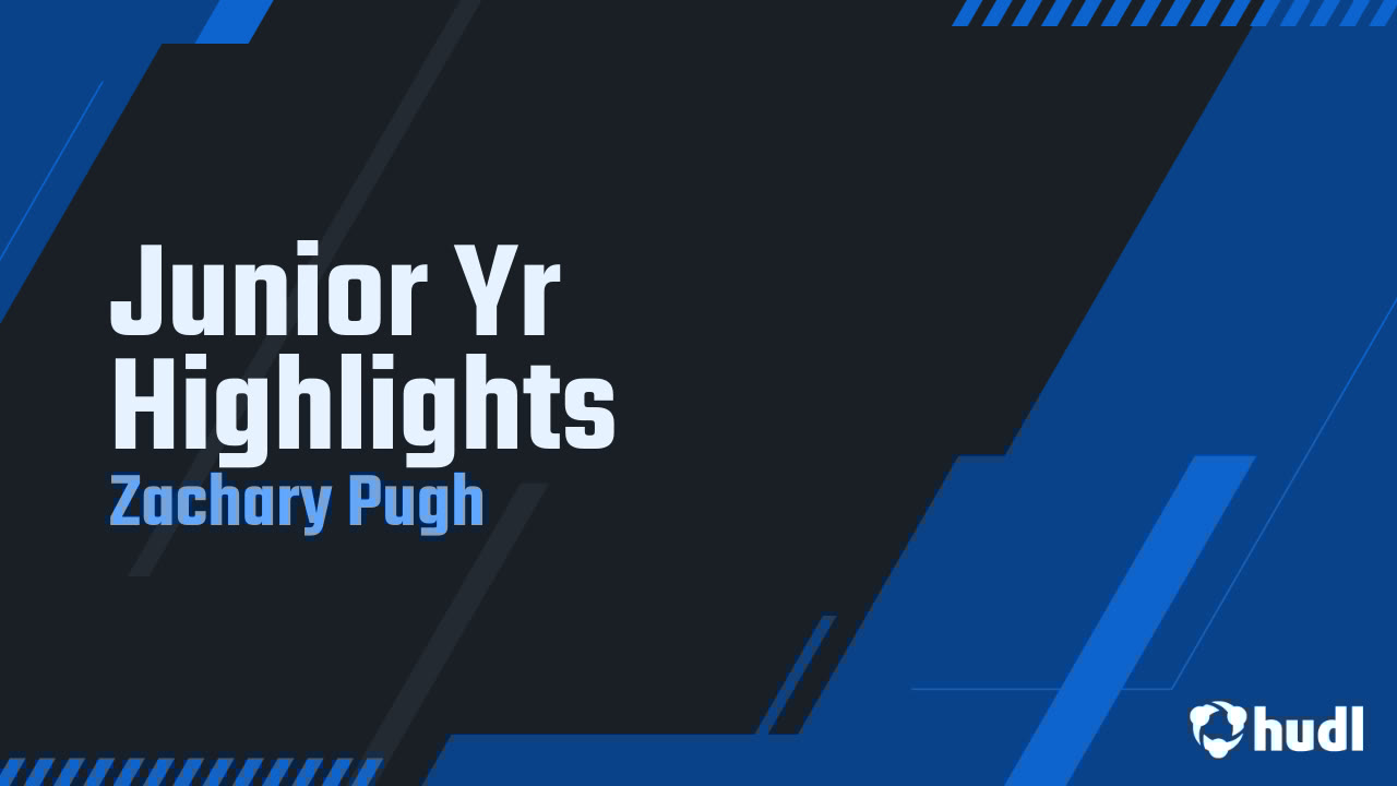 ZacharyPugh07's tweet card. Junior Yr Highlights