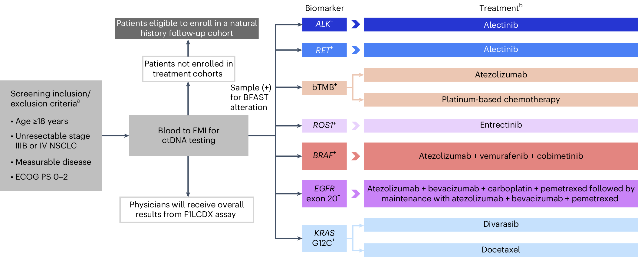 FIP_BPS's tweet card. Nature Medicine - Results from this single-arm cohort of the BFAST trial showed that the clinical efficacy of entrectinib in patients with ROS1-positive NSCLC, selected using liquid biopsies, is...