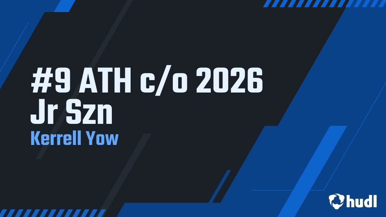 kerrell_yow1's tweet card. #9 ATH c/o 2026 Jr Szn