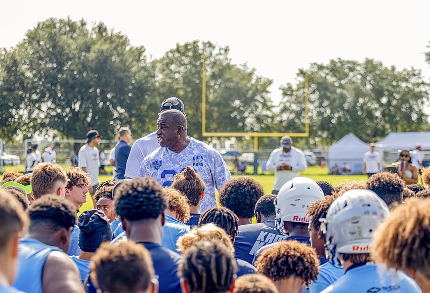 Excelspeed12's tweet card. Hosted by Central Florida Christian Academy, the combined “campetition” brought together 252 student-athletes for a morning of football fun.