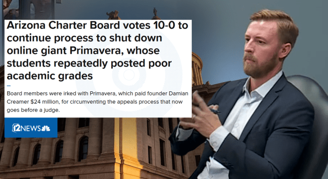 kfor's tweet card. A charter school run by a private online school State Superintendent Ryan Walters claims to have partnered the Oklahoma State Department of Education with—is facing a potential shutdown in Arizona,…