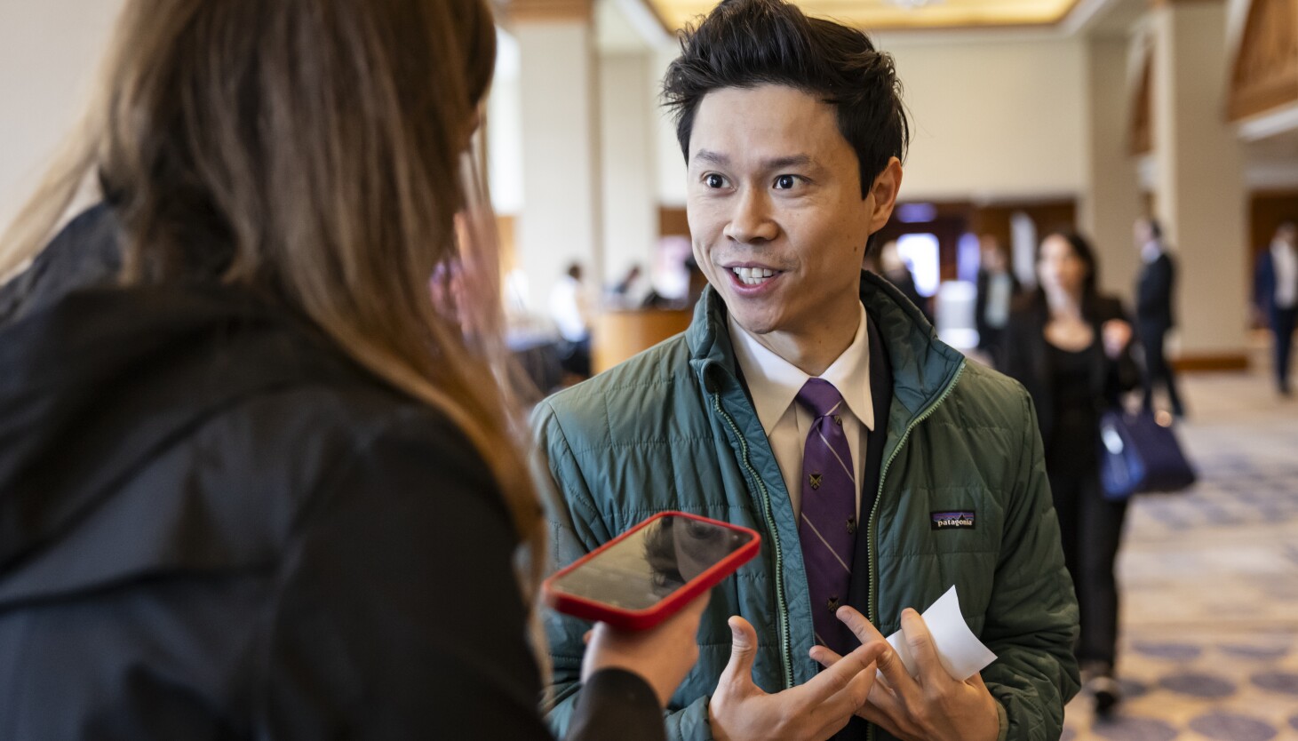 HoanDHuynh's tweet card. Huynh calls the 9th Congressional District “the Ellis Island of the Midwest.” He joins a Democratic primary that already includes seven other candidates.