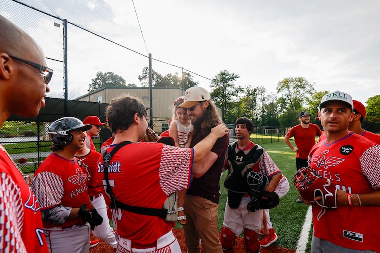 phillysport's tweet card. The Angels of Newtown Square play in the Little League Challenger Division. Strahm makes it a point to see their games. "It just captures you. And you want to be a part of it," Strahm said.