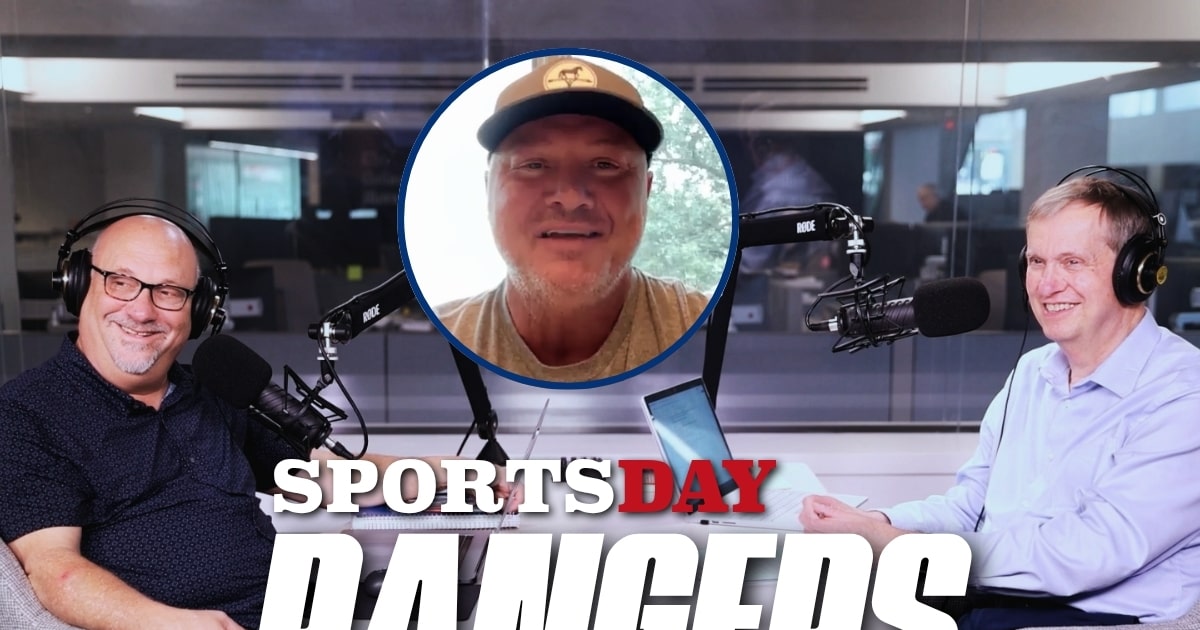 RangerBlake's tweet card. The former Rangers pitcher joins Evan and John, plus the guys unveil a special bracket contest.