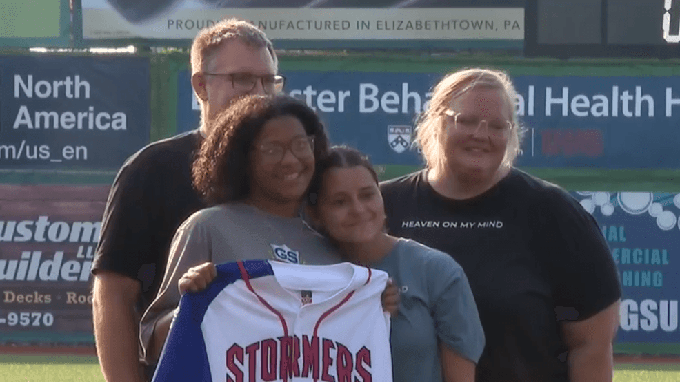 CBS21NEWS's tweet card. The Lancaster Stormers honored a grieving family at Penn Medicine Park after after they lost two children in a fatal car crash.It was an emotional evening for