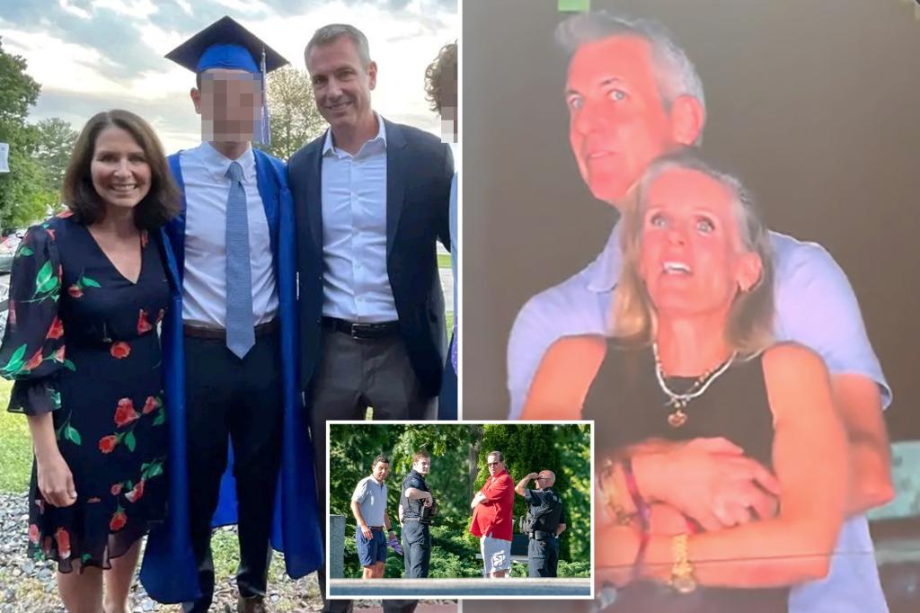 tinssoldier's tweet card. The wife of former Astronomer CEO Andy Byron is reportedly holed up in a $2.4 million Maine mansion since her husband was caught on camera at a Coldplay concert cozying up with his HR chief.