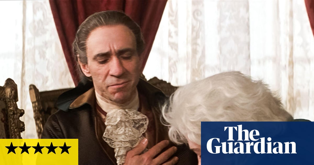PeterBradshaw1's tweet card. Abraham’s gorgeous villainy as the bland court composer eclipsed by Tom Hulce’s nitrogen-voiced genius Mozart is a treat