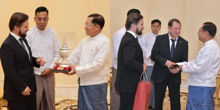 SAJournal's tweet card. Myanmar’s junta and Russia are pushing to establish a new trade corridor through India – an ambitious trilateral proposal that could offer a lifeline for the cash-starved and sanction-hit regime. J…
