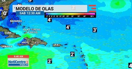 NoticentroWAPA's tweet card. El Servicio Nacional de Meteorología (NWS, en inglés) pronosticó que el pico de este evento, que afectará la calidad del aire, llegará en la tarde del miércoles.