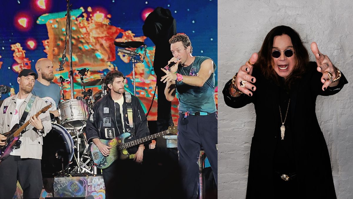 ClassicRockMag's tweet card. Coldplay dedicate their show at the Nissan Stadium in Nashville to the "gift to the world who was Ozzy Osbourne"