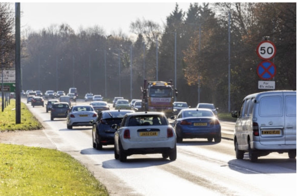 AboutMcr's tweet card. Manchester City Council has recently changed the speed limit on Kingsway to 30mph and now another section in Cheadle is having the limit reduced A new