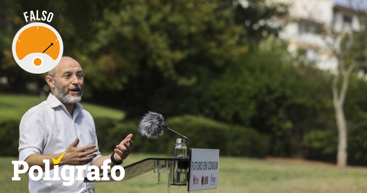 JornalPoligrafo's tweet card. Em comentário na SIC Notícias, Rui Tavares destacou o grande peso da contribuição estrangeira à Segurança Social, sugerindo que esta variava entre um terço e metade do total de contribuições....