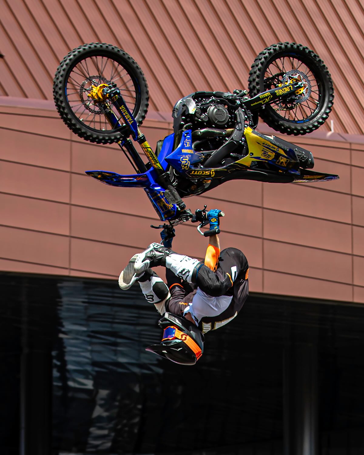 cochranenow's tweet card. Cochrane’s own Cody Matechuk was back in action at this year’s Calgary Stampede, performing jaw-dropping motocross stunts for tens of thousands of fans, but this time, with a brand-new twist....