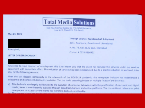 ifjasiapacific's tweet card. Pakistan’s largest media conglomerate, the Jang Group, has retrenched 80 media workers without notice from its subsidiaries Jang Rawalpindi and The News on May 24, amid persistent delays in salary...