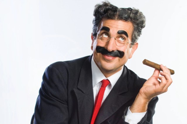 rickkogan's tweet card. The actor and comedian Frank Ferrante, who has played Groucho for years on stage, is bringing “Groucho” to Teatro ZinZanni.