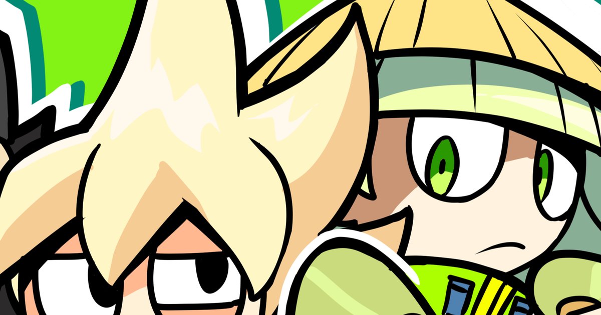 melonsoda_6B's tweet card. ネットにあげてないOCイラストメインのラクガキ集です。 後半はXにあげてるものもあります。楽しんで！