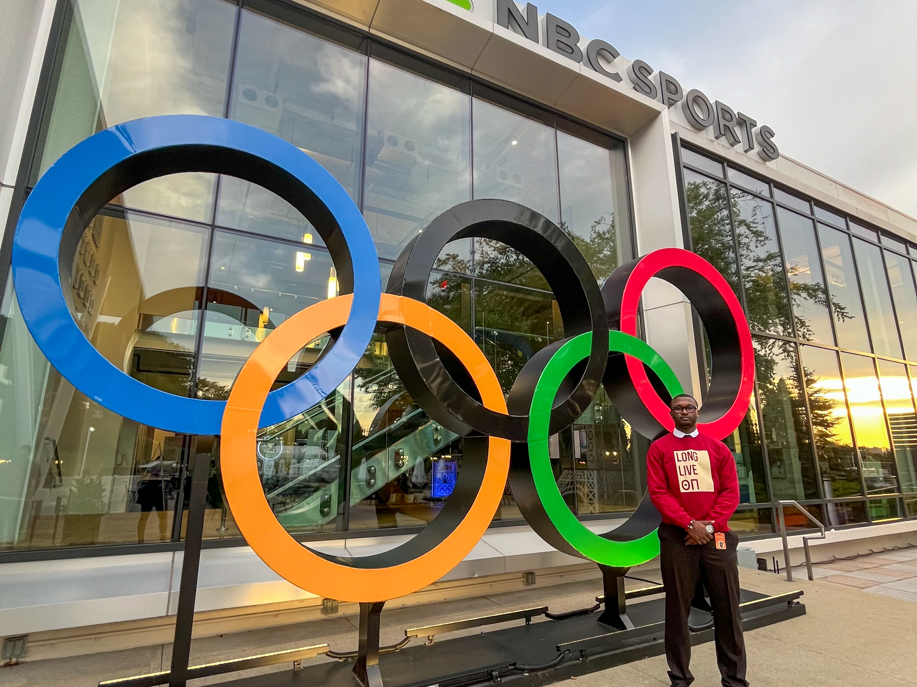 MercerYou's tweet card. Mercer University alumnus N’Kyzie Hawkins got the news in a group chat. The production team that he worked with during a summer internship last year had just won a Sports Emmy Award.