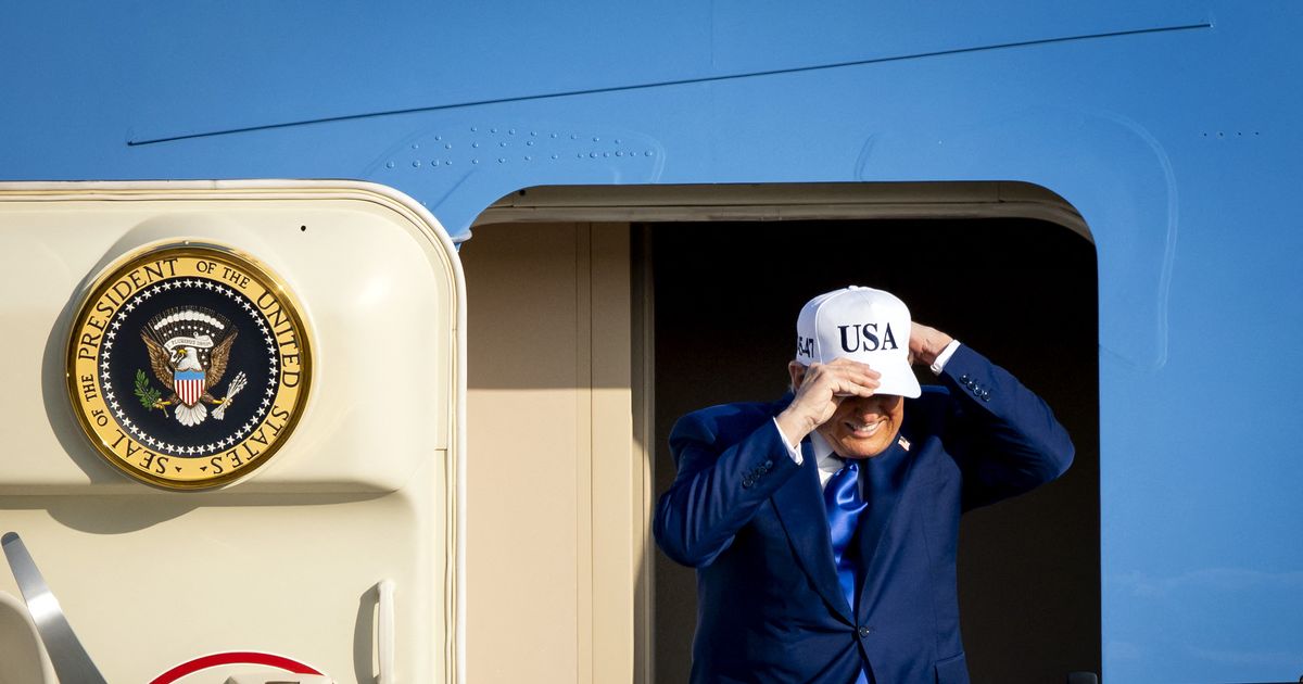 Record_Politics's tweet card. The Civil Aviation Authority has issued guidance to cover the duration of the US President's time in Scotland.