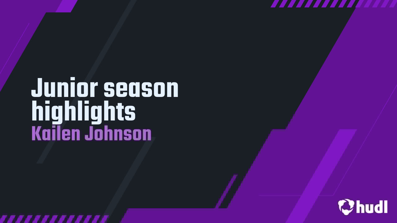 kailen_i's tweet card. Junior season highlights