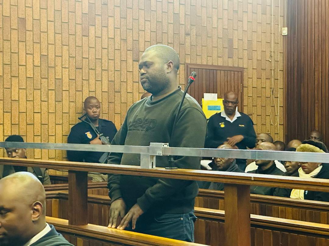 News24's tweet card. The sole suspect accused of murdering Ekurhuleni Municipality chief auditor Mpho Mafole had been out on bail for a separate murder case.