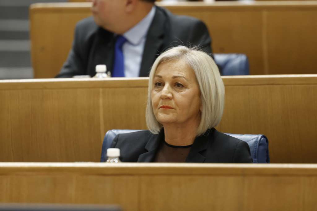 SarajevoTimes's tweet card. Chairwoman of the Council of Ministers of Bosnia and Herzegovina (BiH), Borjana Kristo, stated yesterday after the Council’s session that out of the 95 items scheduled, the Collegium did not agree to...
