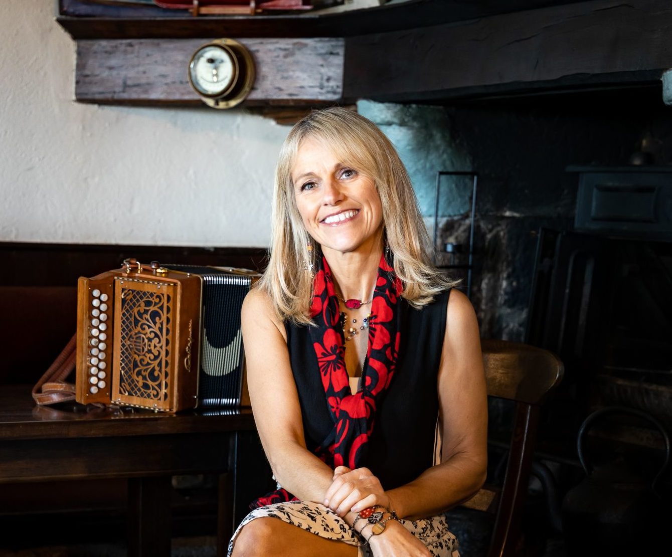 MyICCLondon's tweet card. Here at the Irish Cultural Centre, we invite you to check out Sharon Shannon. Book your tickets today!