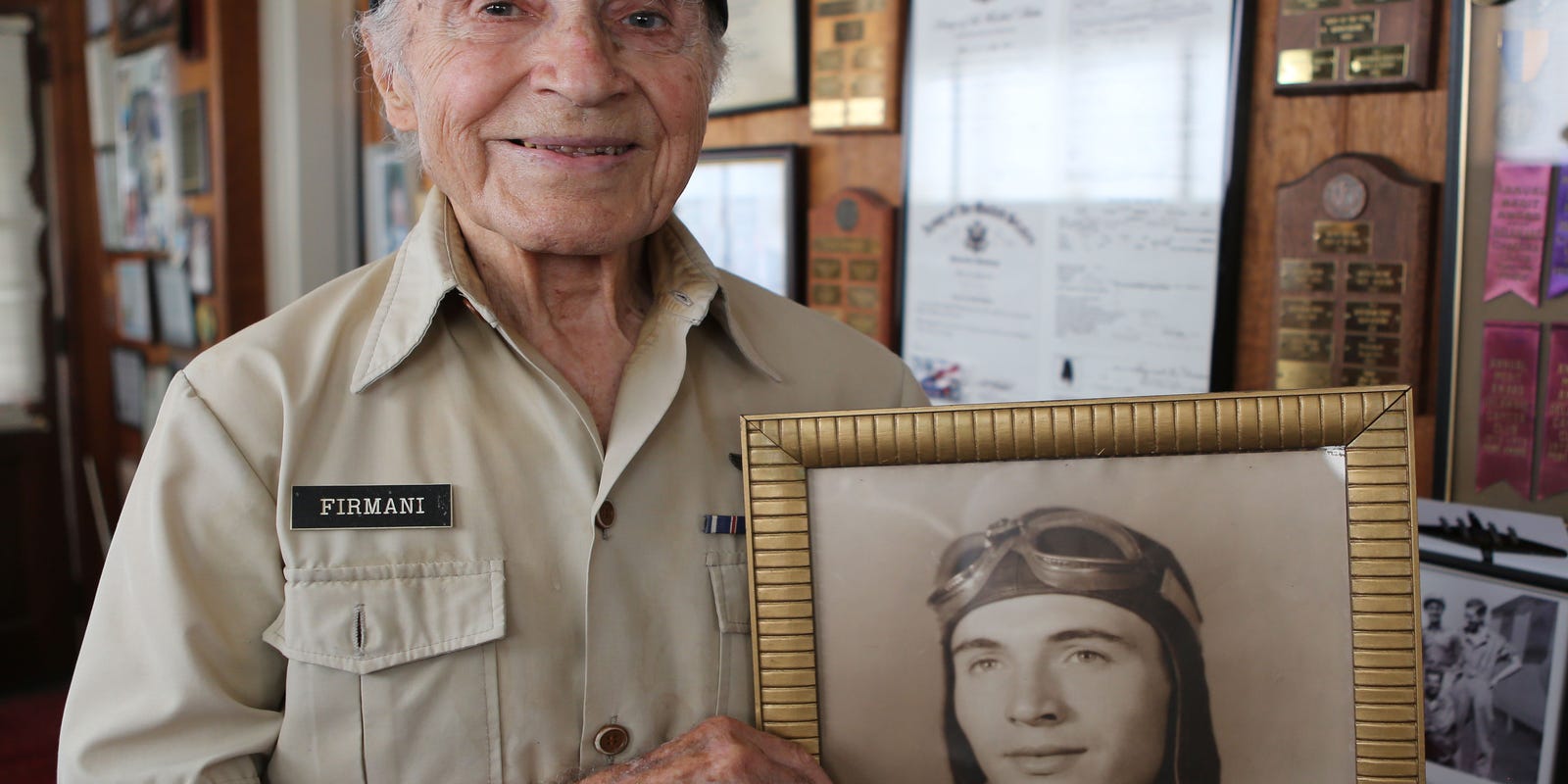 delawareonline's tweet card. Gov. Matt Meyer ordered flags in Delaware be flown at half-staff to honor a 103-year-old World War II veteran who died over the weekend.