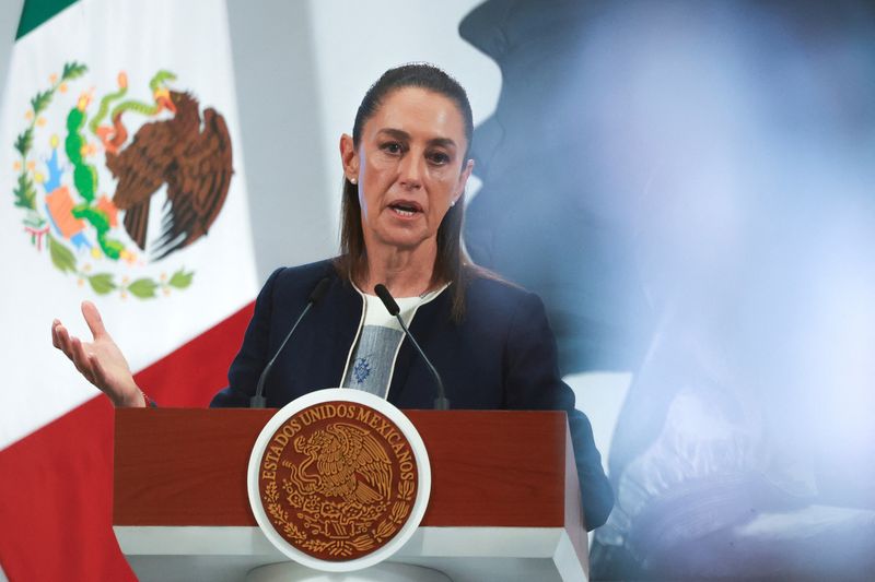 KFB03635592's tweet card. MEXICO CITY/WASHINGTON (Reuters) -Mexico is seeking the repatriation of 14 nationals being held at the United States' detention center known as "Alligator Alcatraz", President Claudia Sheinbaum said...