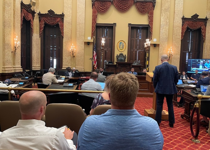 emilyopilo's tweet card. Weeks after Baltimore leaders sounded the alarm about massive backlogs in the city’s newly instituted permitting system, housing and building permits continue to lag well behind previous years.