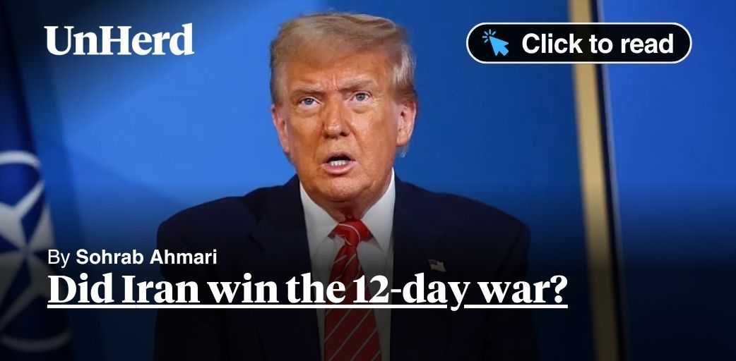 MirzaWaheed's tweet card. Did Iran win the 12-day war?