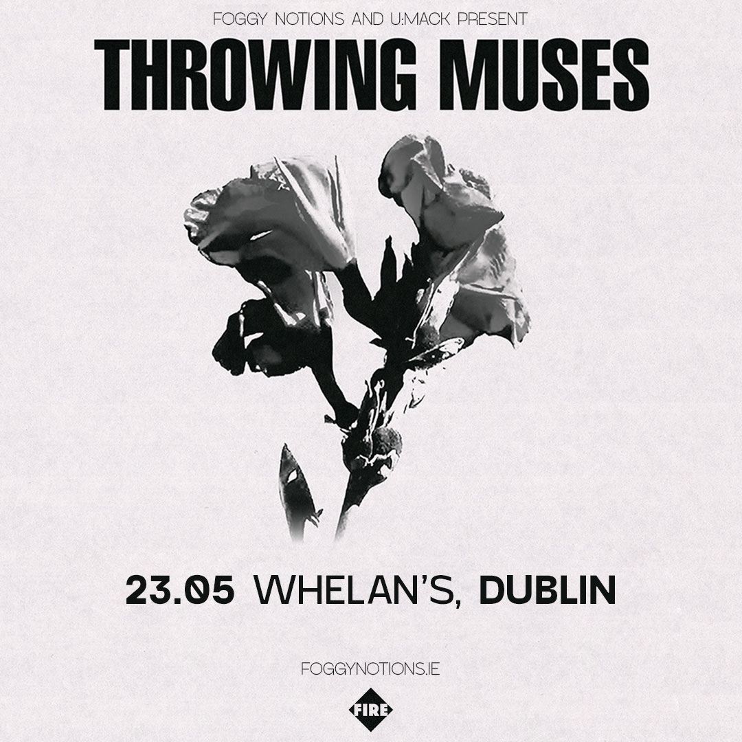 whelanslive's tweet card. THROWING MUSES - Whelan's