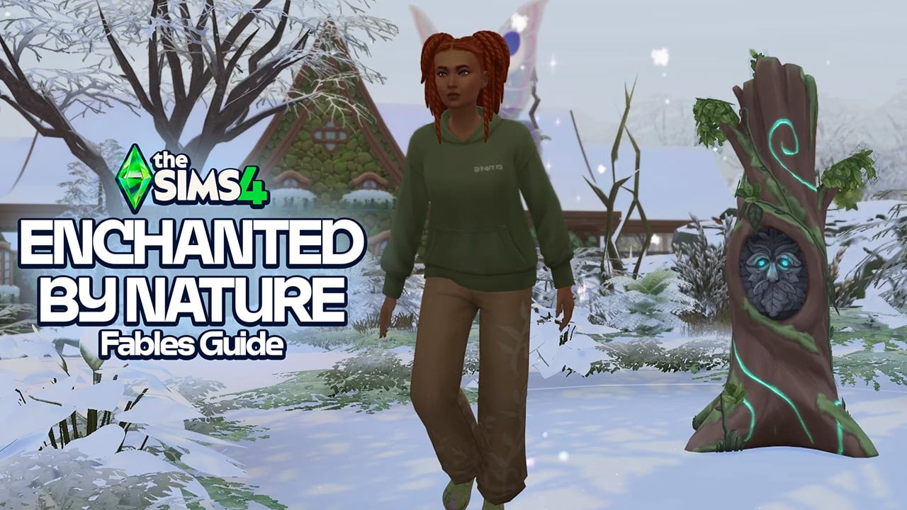 TheSimCommunity's tweet card. Here's your guide to Fables in Sims 4; a new type of quest in the Enchanted by Nature expansion pack that will have you exploring all of Innisgreen.