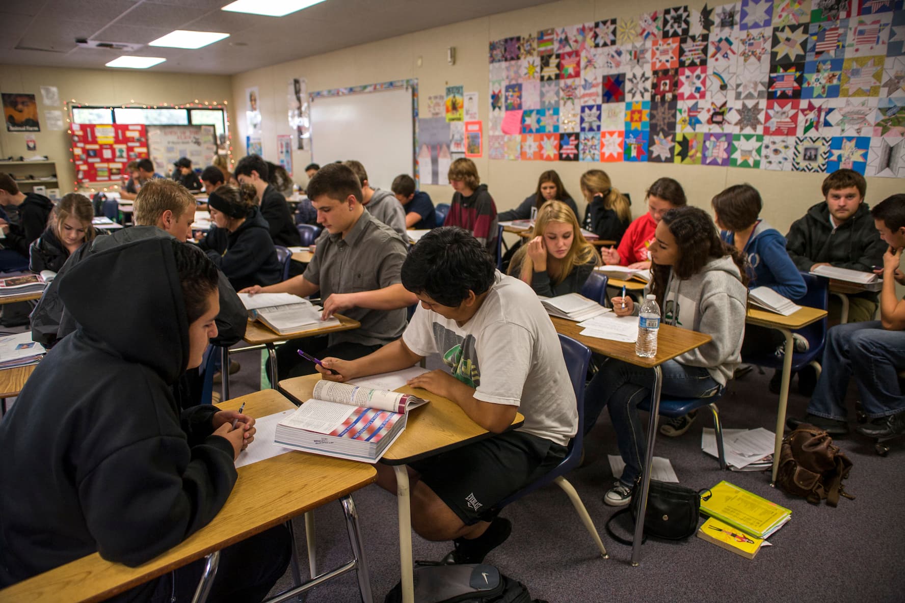 BrookingsEd's tweet card. J. Cameron Anglum and Anita Manion share the latest survey findings about Americans' perceptions of public schools.