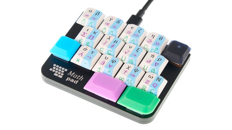SummaCogni's tweet card. Type equations at the speed of thought with this specialized keypad