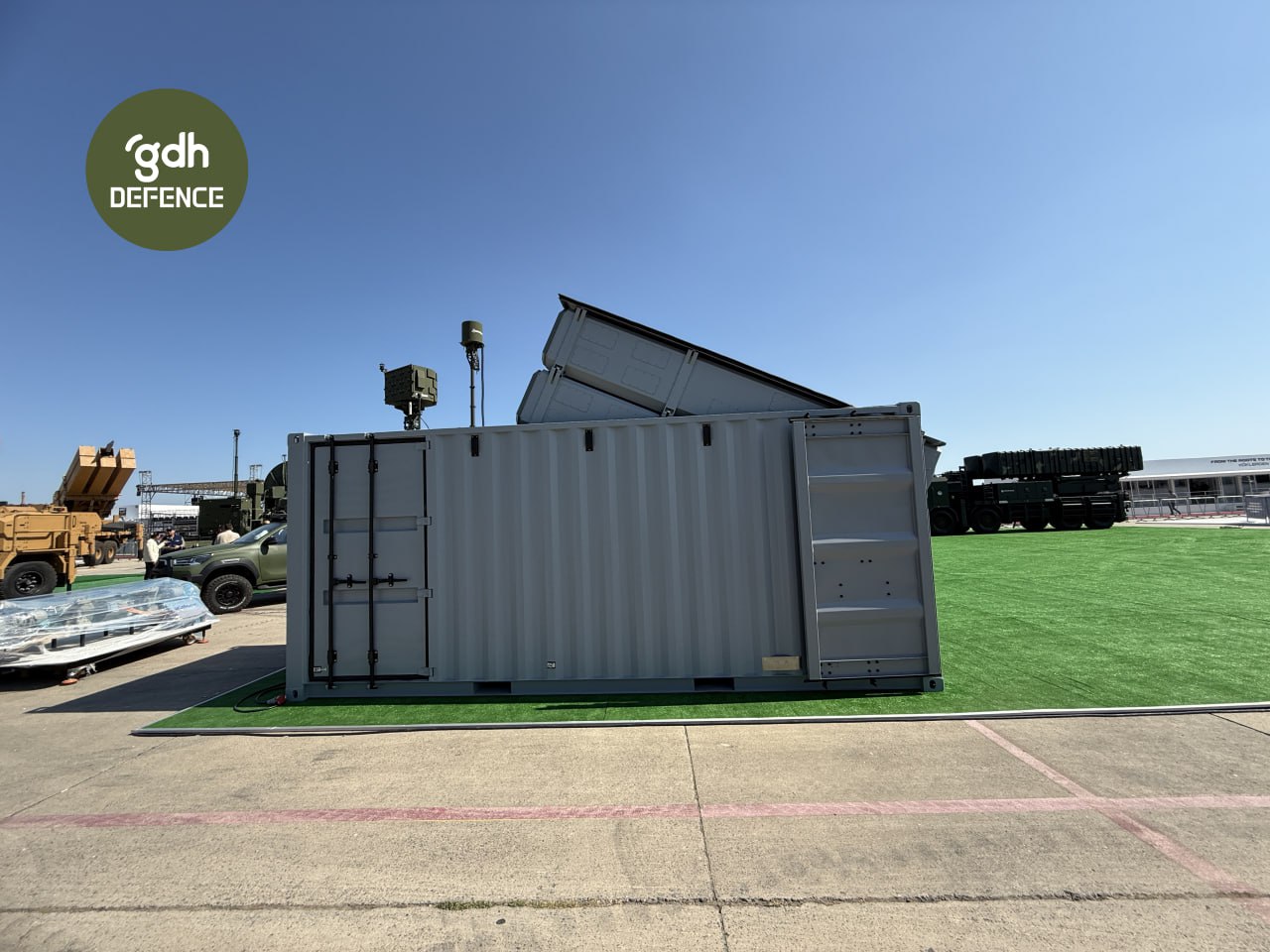 Defence_blog's tweet card. Türkiye has unveiled a new weapons system that allows long-range rockets and ballistic missiles to be launched from standard shipping containers, a move that could provide a covert and highly mobile...
