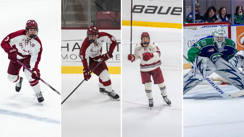 ColgateSNews's tweet card. HAMILTON - Four Raiders were invited to NHL development camps that took place from June 30 - July 5.