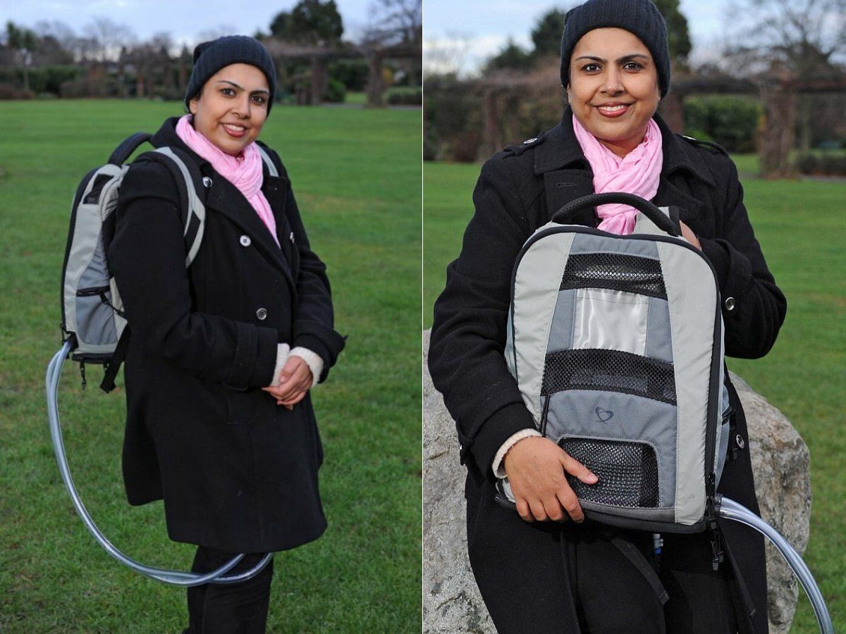 AwHirsiSO's tweet card. Selwa Hussain, from London, is the first UK woman who was discharged from the hospital with a total artificial heart.
