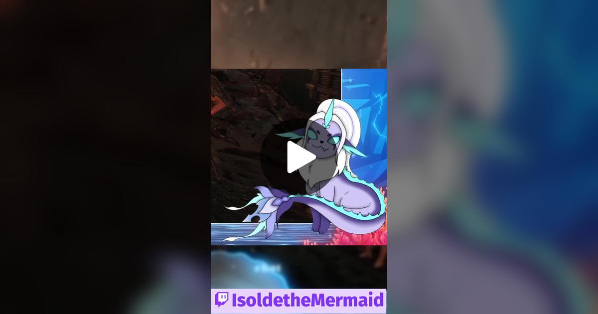 IsoldetheM's tweet card. Check out Isolde the Mermaid’s video.